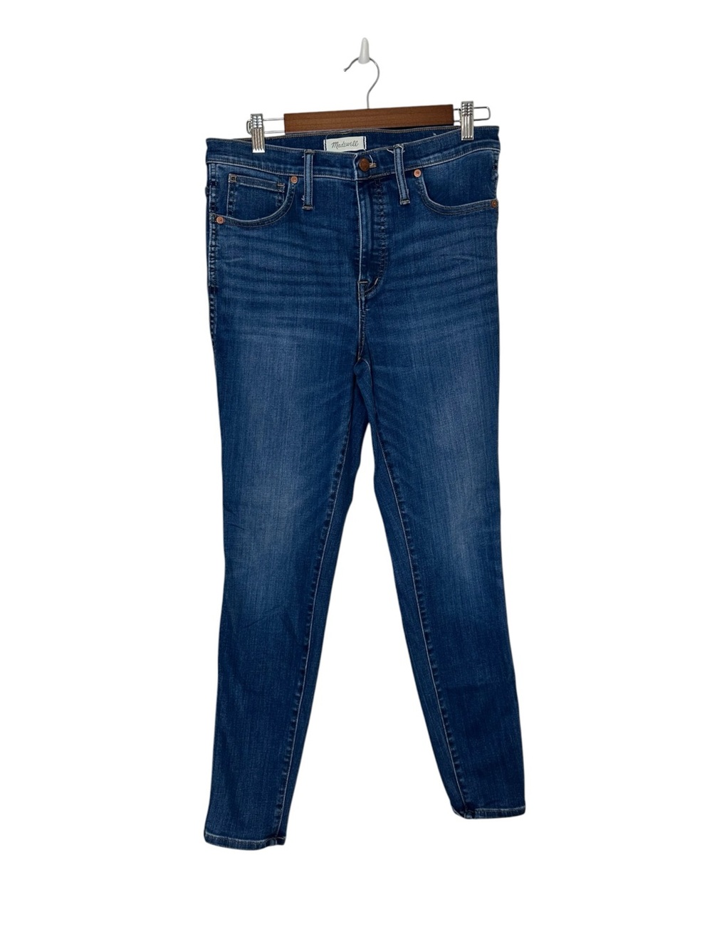 Madewell High Rise Skinny Jeans Women's Size 30 Blue Denim